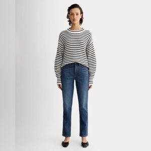 Everlane THE ORIGINAL CHEEKY JEAN 28 Regular In VINTAGE Light 28.5" Inseam